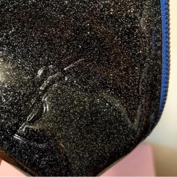 YSL Cosmetic Makeup Case Yves Saint Laurent Beaute Sparkle Zip Closure NWT - Picture 11 of 12